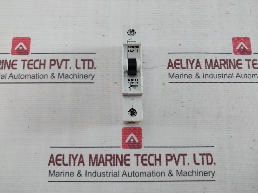 Siemens 5Sx41 Miniature Circuit Breaker 240/415V Is13947-2 C10