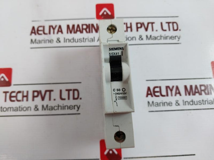 Lot Of 2X SIEMENS 5SX41 Miniature Circuit Breaker MCB-5SX415079/ MCB-5SX41507G