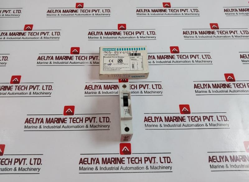 Lot Of 2X Siemens 5Sx41 Miniature Circuit Breaker Mcb-5Sx415079/ Mcb-5Sx41507G