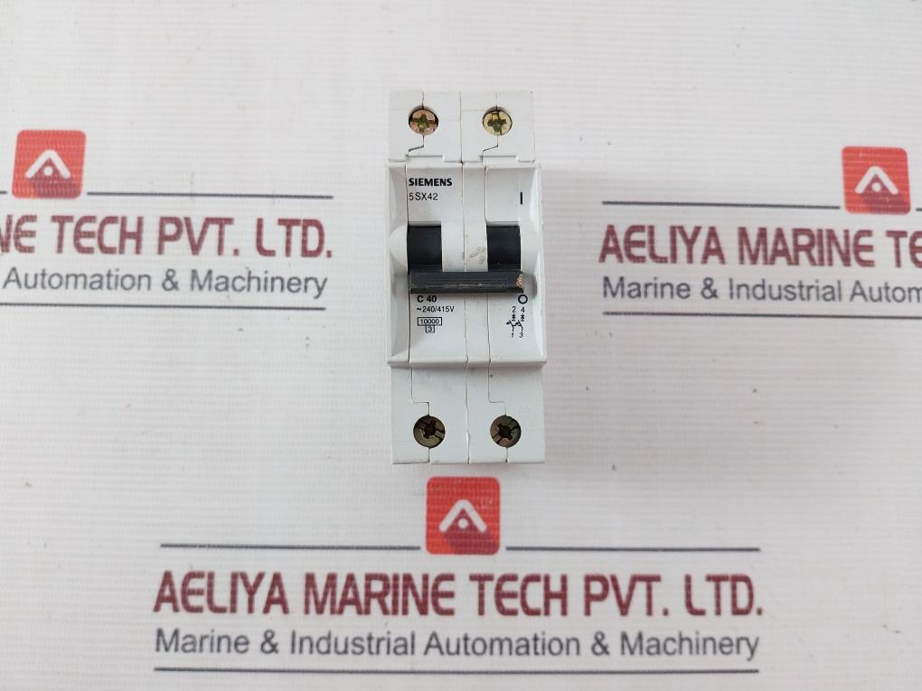 Siemens 5Sx42407Rc Miniature Circuit Breaker 240/415V