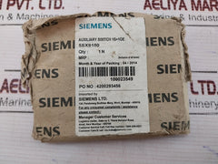 Lot Of 5X Siemens 5Sx9100 Auxiliary Switch 6A-230V