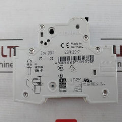 Siemens 5Sy4110-7 Auxiliary Circuit Breaker C10102J114208 230/400V