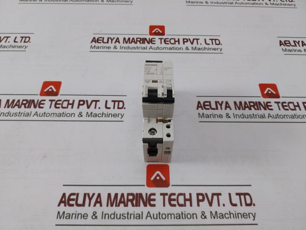 Siemens 5Sy4116-7 Mcb C16 Circuit Breaker 1-pole 230/400V 10Ka