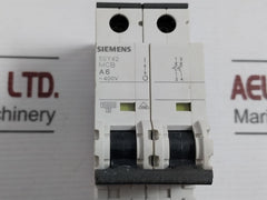 Siemens 5Sy4206-5 Miniature Circuit Breaker 6A 35Ka 400Vac
