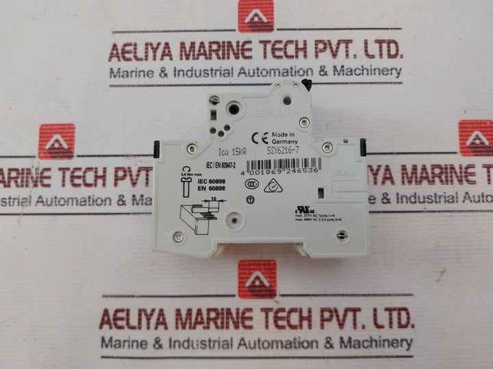 Siemens 5Sy62 Miniature Circuit Breakers