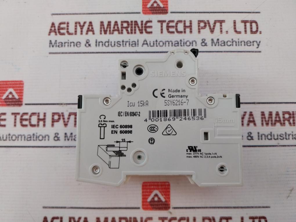 Siemens 5Sy62 Miniature Circuit Breakers