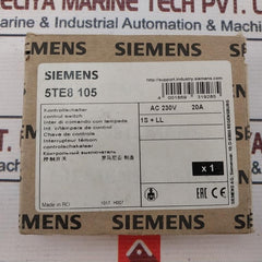 Siemens 5Te8105 Control Switch 230V A.C. 50/60Hz
