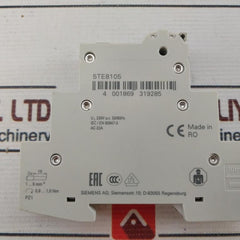 Siemens 5Te8105 Control Switch 230V A.C. 50/60Hz