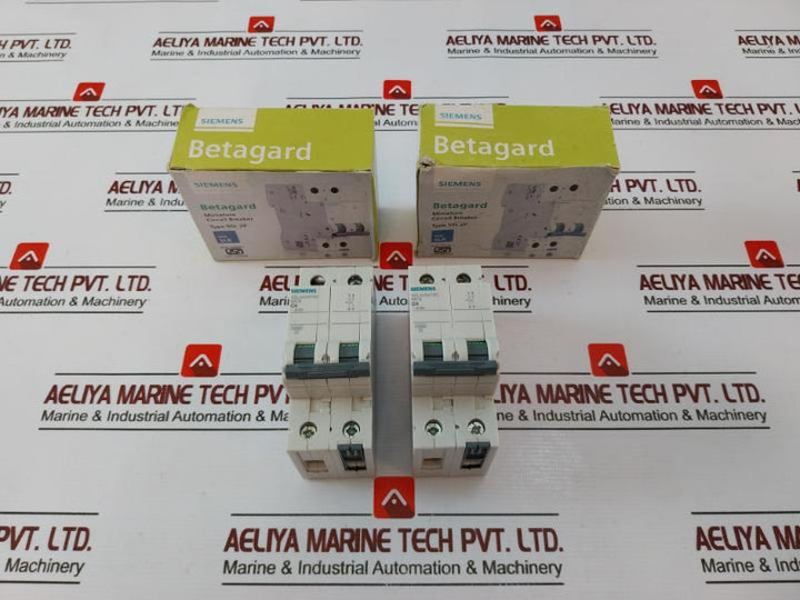 Siemens 5sl42047rc Miniature Circuit Breaker C4 415v 2-pole