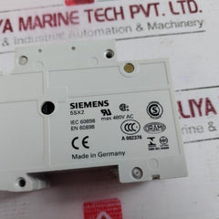 Siemens 5sx22 Circuit Breaker Max 480v Ac 400v A002376, D13 2 Pole