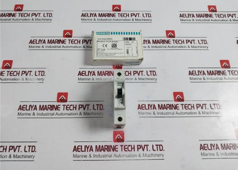 Lot Of 2X Siemens 5Sx41 Miniature Circuit Breaker 1 Pole 20A 240/415V Iec 60898