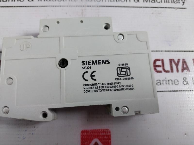 Siemens 5sx41 Miniature Circuit Breaker 1 Pole 20a 240/415v Iec 60898