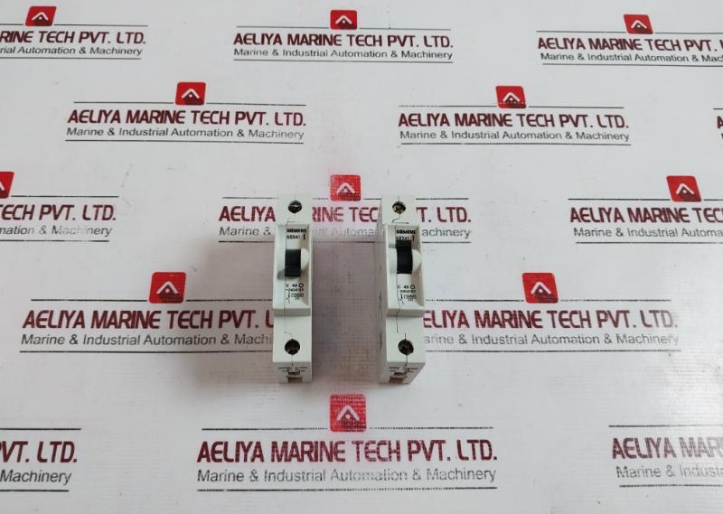Lot Of 2X Siemens 5Sx41 Miniature Circuit Breaker 240/415V