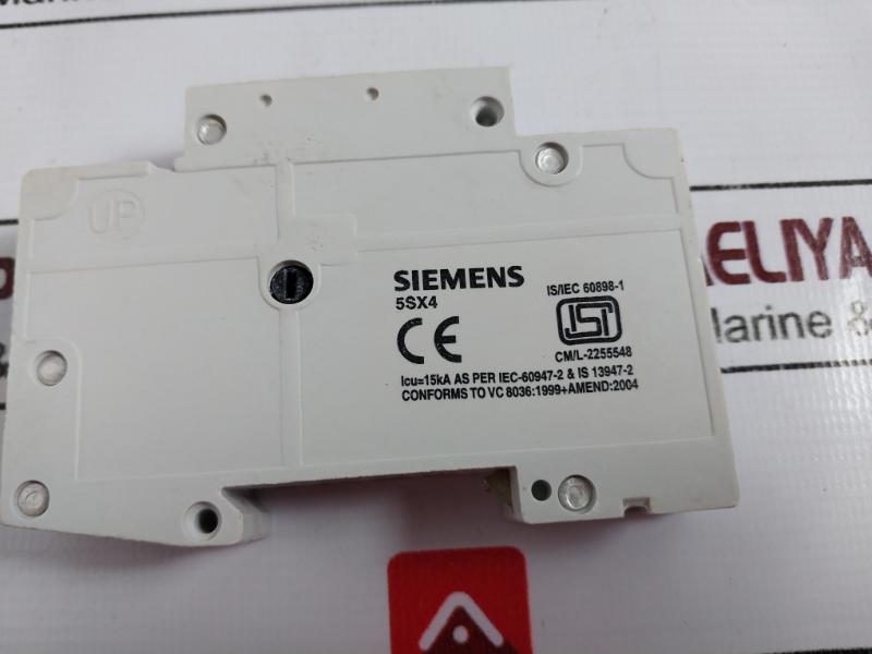 Siemens 5sx41 Miniature Circuit Breaker 240/415v Is/iec 60898-1 5sx41207rc