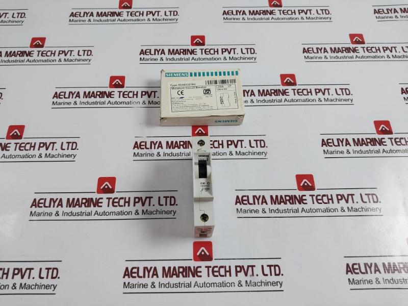 Siemens 5sx41 Miniature Circuit Breaker 240/415v Is/iec 60898-1 5sx41207rc