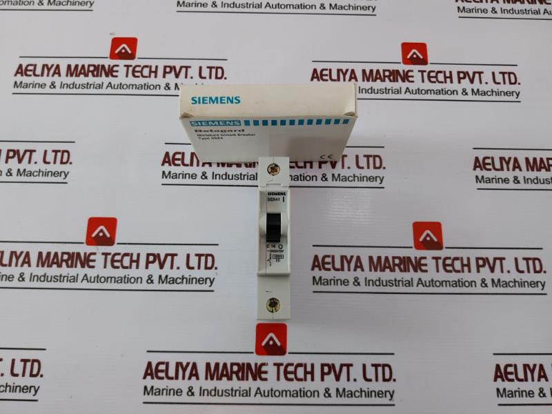 Siemens 5sx41 Miniature Circuit Breaker Is/iec 60898-1 240/415v Iec-60947-2