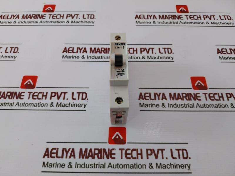 Lot Of 5X Siemens 5Sx41 Miniature Circuit Breaker Is/Iec 60898-1 240/415V