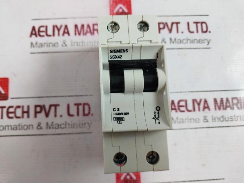 Siemens 5sx42 Miniature Circuit Breaker H6e6095 H6e6115 02c02 240/415v