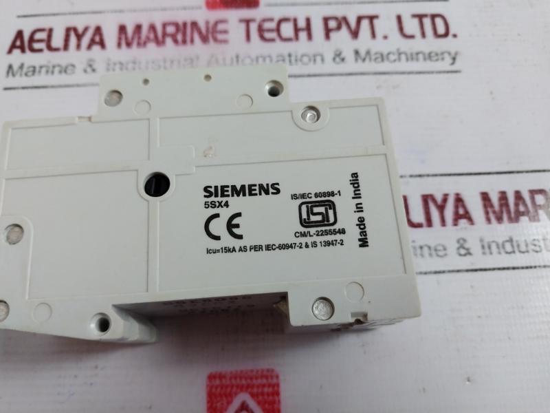 Siemens 5sx42 Miniature Circuit Breaker H6e6095 H6e6115 02c02 240/415v