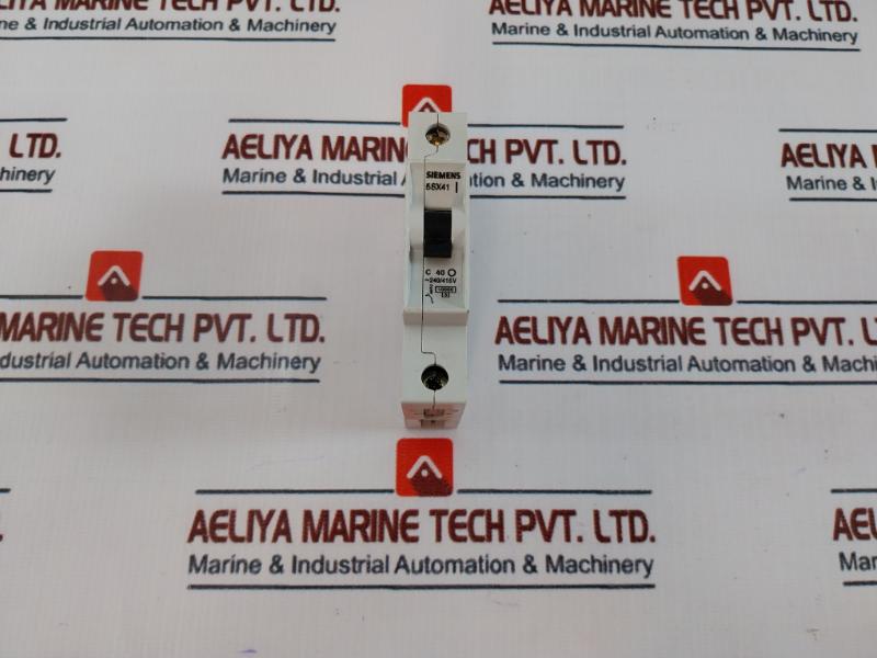 Lot of 3X SIEMENS 5SX41 Miniature Circuit-Breaker 5SX41 240/415V