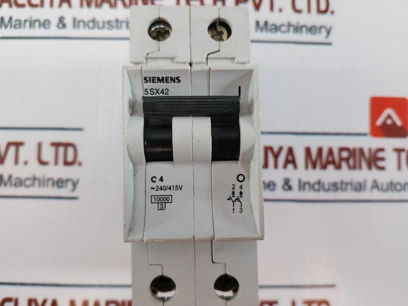 Siemens 5sx4 Miniature Circuit Breaker 5sx42 240/415v