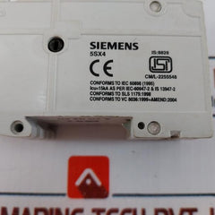Siemens 5Sx4 Miniature Circuit Breaker 5Sx42 240/415V