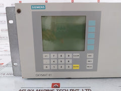Siemens 7Mb2001-0Fa00-1Aa1 Oxymat 61 Gas Analyzer 200-240V 48-63Hz N1-b2-667