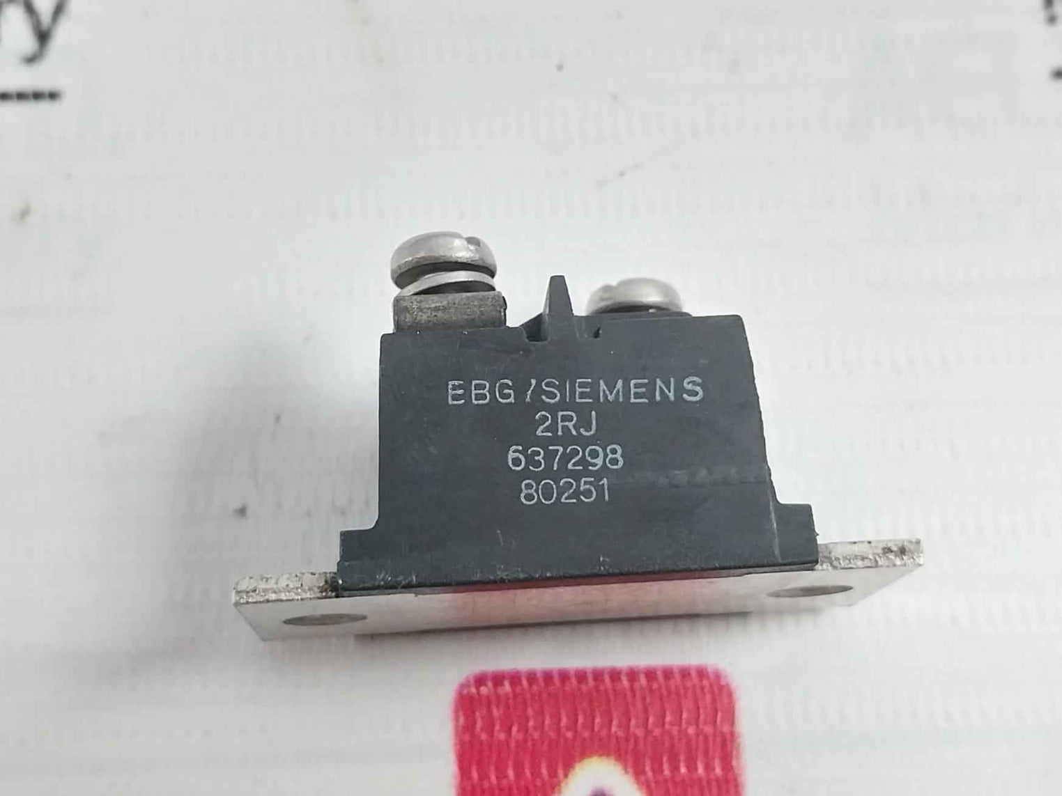 Siemens 637298 Braking Resistor