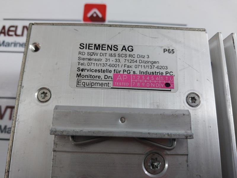 Siemens 6Ag4040-0Ac10-0Ax0 Centrotherm Simatic Microbox Pc 420 24Vdc