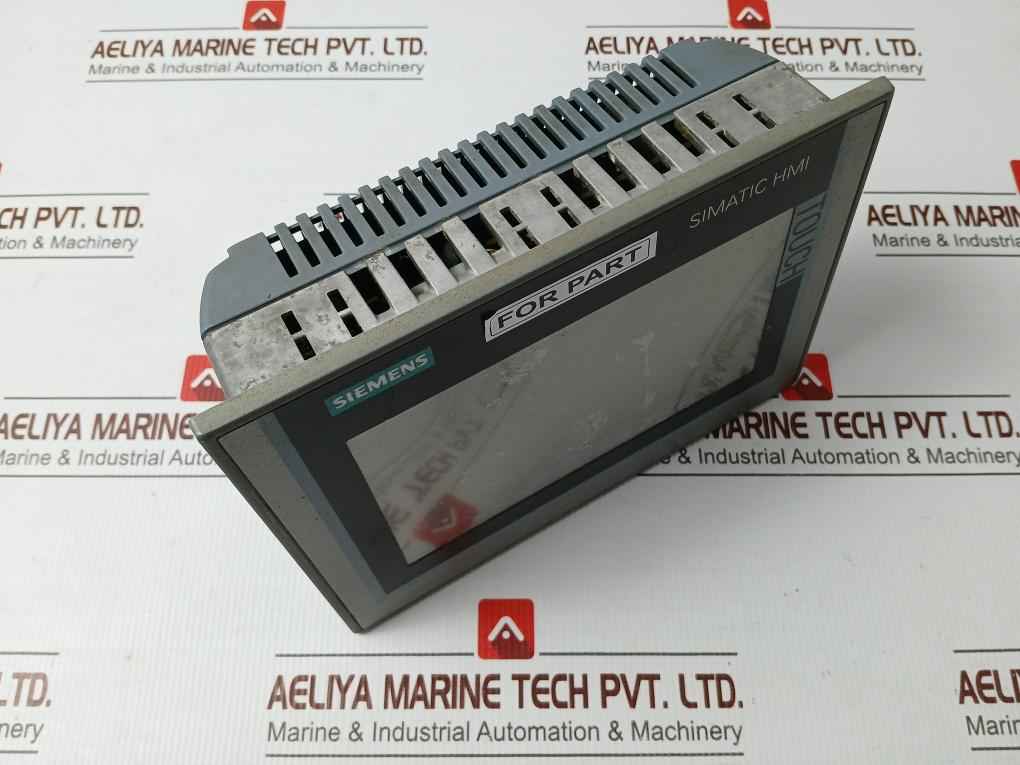 Siemens 6Av2 124-0Gc01-0Ax0 Simatic Hmi Touch Screen (Not Working)