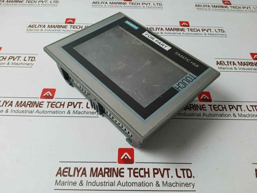 Siemens 6Av2 124-0Gc01-0Ax0 Simatic Hmi Touch Screen (Not Working)