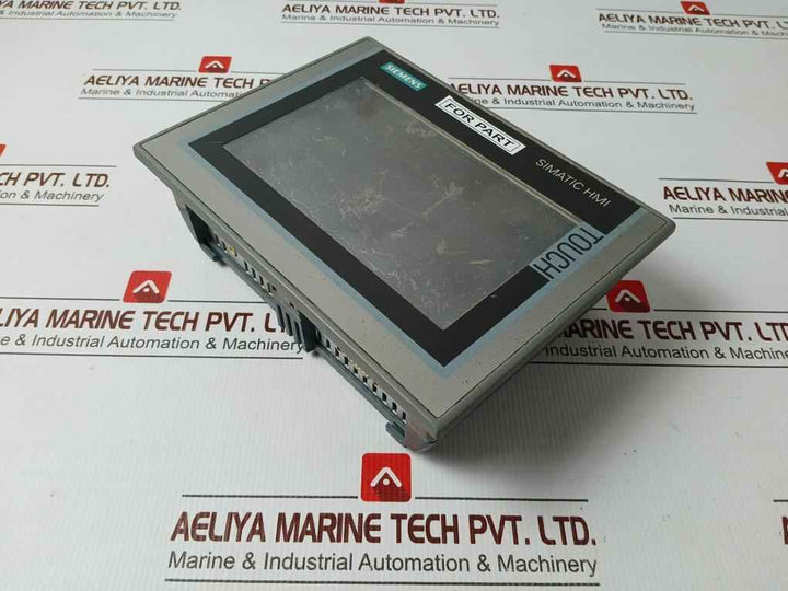 Siemens 6Av2 124-0Gc01-0Ax0 Simatic Hmi Touch Screen (Not Working)