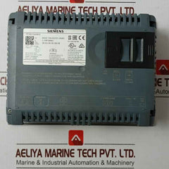 Siemens 6Av2 124-0Gc01-0Ax0 Simatic Hmi Touch Screen (Not Working)