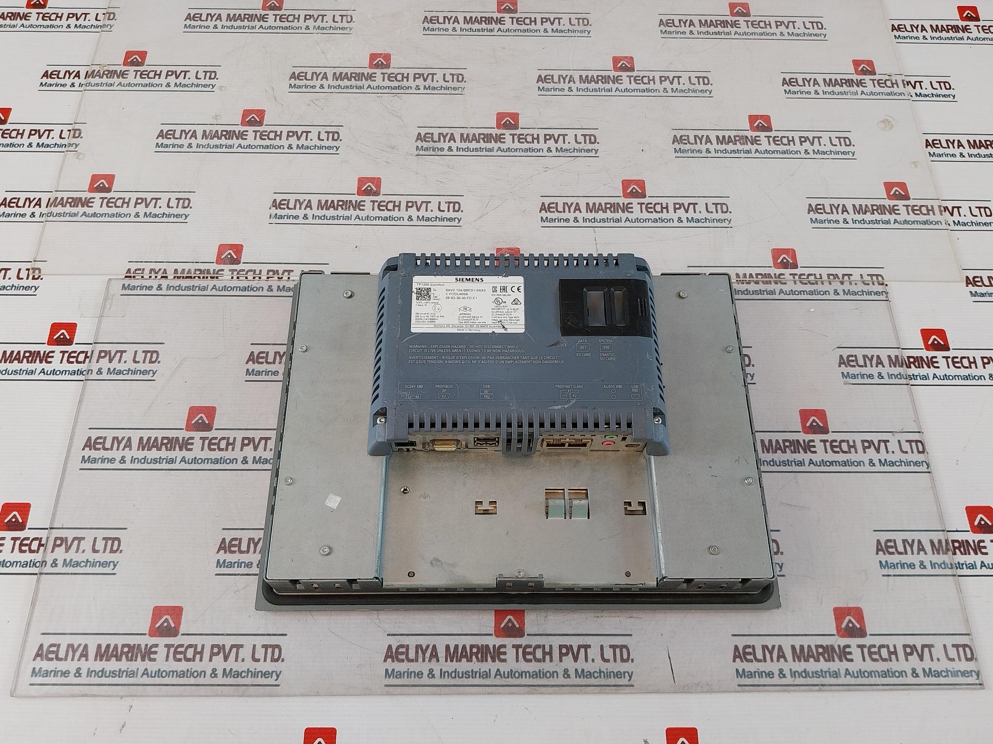 Siemens 6Av2 124-0Mc01-0Ax0 Touch Panel