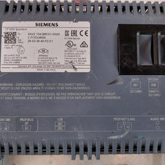 Siemens 6Av2 124-0Mc01-0Ax0 Touch Panel