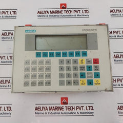 Siemens 6Av3515-1Ma22-1Aa0 Operator Panel