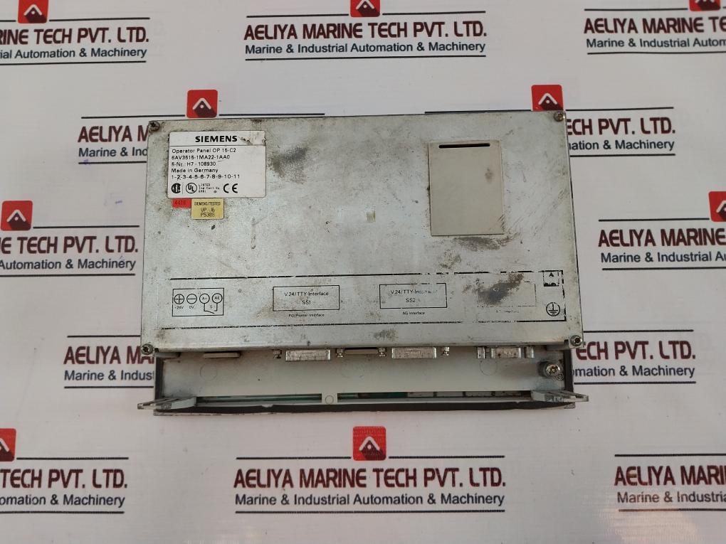 Siemens 6Av3515-1Ma22-1Aa0 Operator Panel