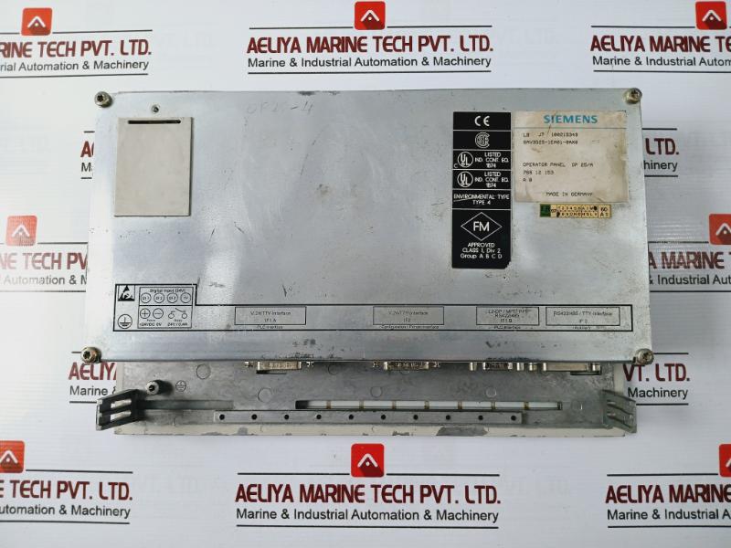 Siemens 6Av3525-1Ea01-0Ax0 Operator Panel Op25 With Lc Display