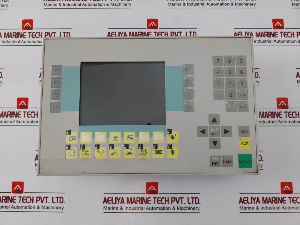 Siemens 6Av3627-1Lk00-1Ax0 Operator Panel Op27 Stn Color Lc Display