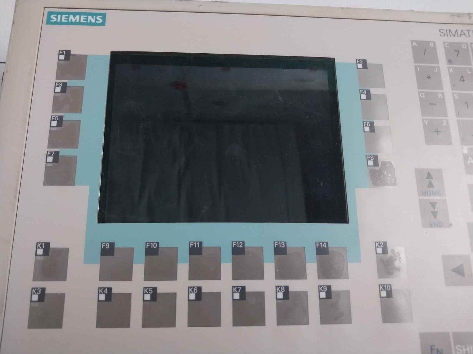 Siemens 6Av6 542-0Ca10-0Ax0 Simatic Hmi Panel Dc 24V/ 0,61A (Not Working)Siemens