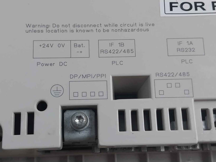 Siemens 6Av6 542-0Ca10-0Ax0 Simatic Hmi Panel Dc 24V/ 0,61A (Not Working)Siemens