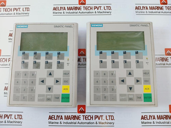 Siemens 6Av6 641-0Ca01-0Ax1 Operator Panel Dc 24V/0.35A Max