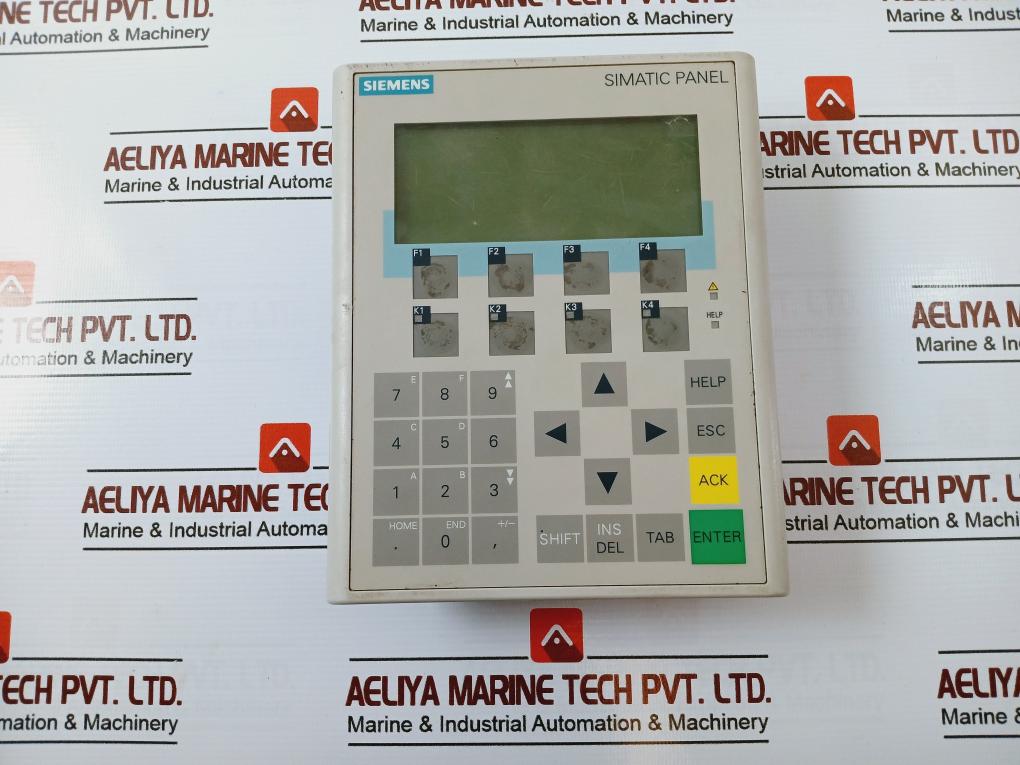 Siemens 6Av6 641-0Ca01-0Ax1 Operator Panel Dc 24V/0.35A Max