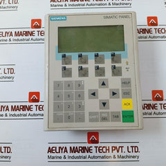 Siemens 6Av6 641-0Ca01-0Ax1 Operator Panel Dc 24V/0.35A Max