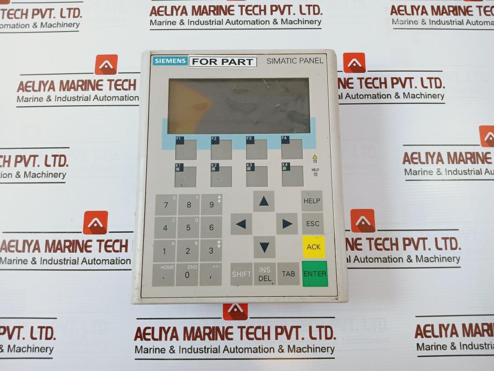 Siemens 6Av6 641-0Ca01-0Ax1 Operator Panel Dc 24V/0.35A Max 480 Gm