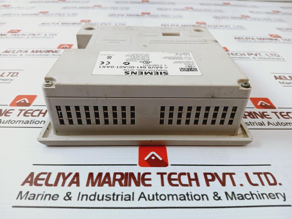 Siemens 6Av6 641-0Ca01-0Ax1 Operator Panel Dc 24V/0.35A Max 480 Gm