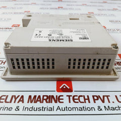 Siemens 6Av6 641-0Ca01-0Ax1 Operator Panel Dc 24V/0.35A Max 480 Gm