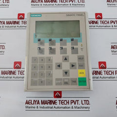 Siemens 6Av6 641-0Ca01-0Ax1 Simatic Operator Panel Op 77B Lc Display Backlit 24V