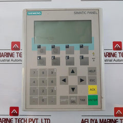 Siemens 6Av6 641-0Ca01-0Ax1 Simatic Operator Panel Op 77B Lc Display Backlit 24V