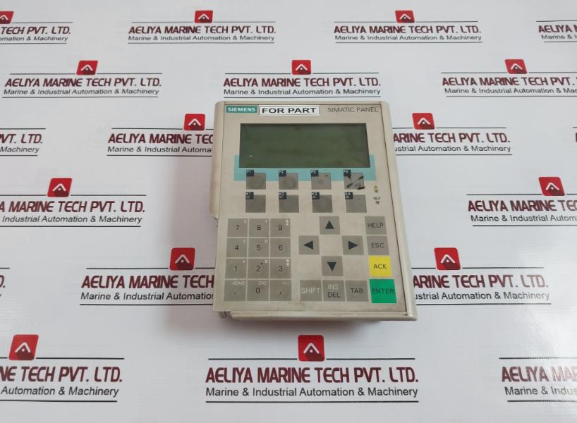 Siemens 6Av6641-0Ca01-0Ax1 Simatic Operator Panel Op77B Lc Display
